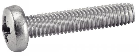 VIS AUTOTARAUDEUSE TÊTE CYLINDRIQUE POZIDRIVE INOX A2 DIN 7500 CZ 3X8 BOÎTE DE 200 - ACTON - 622223X8
