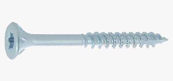 VIS À BOIS AGGLOMÉRÉS TÊTE FRAISÉE TORX ET À POINTE CUTTING 6 LOBES INTERNES 3X35 BOÎTE DE 500 - ULTIMA - 12330035