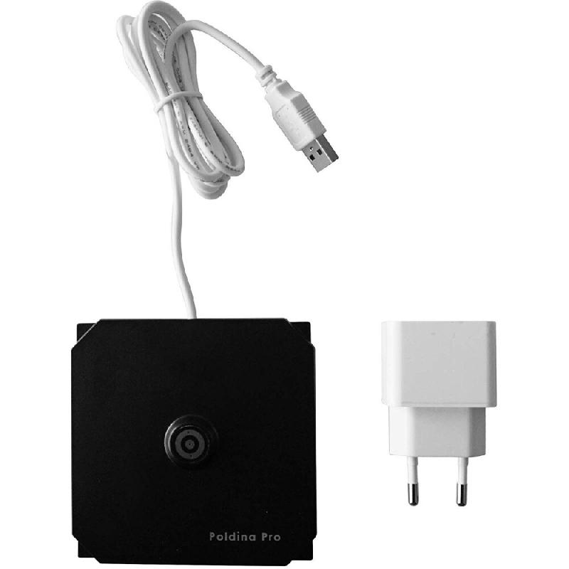 Zafferano Lampe De Table Poldina Pro Mini Led En Chrome Poli, Rechargeable Et Dimmable Avec Une Autonomie Allant Jusqu'À 12 Heures - gris 80541445054_0