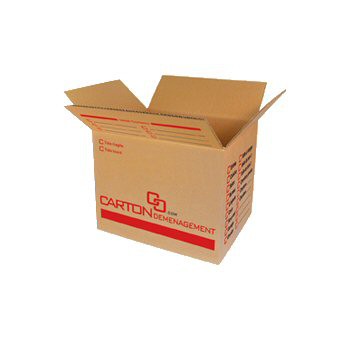 Lot de 10 grands cartons - format 550 x 350 x 300 mm - spéciale déménageur - réf CDLOTG10_0