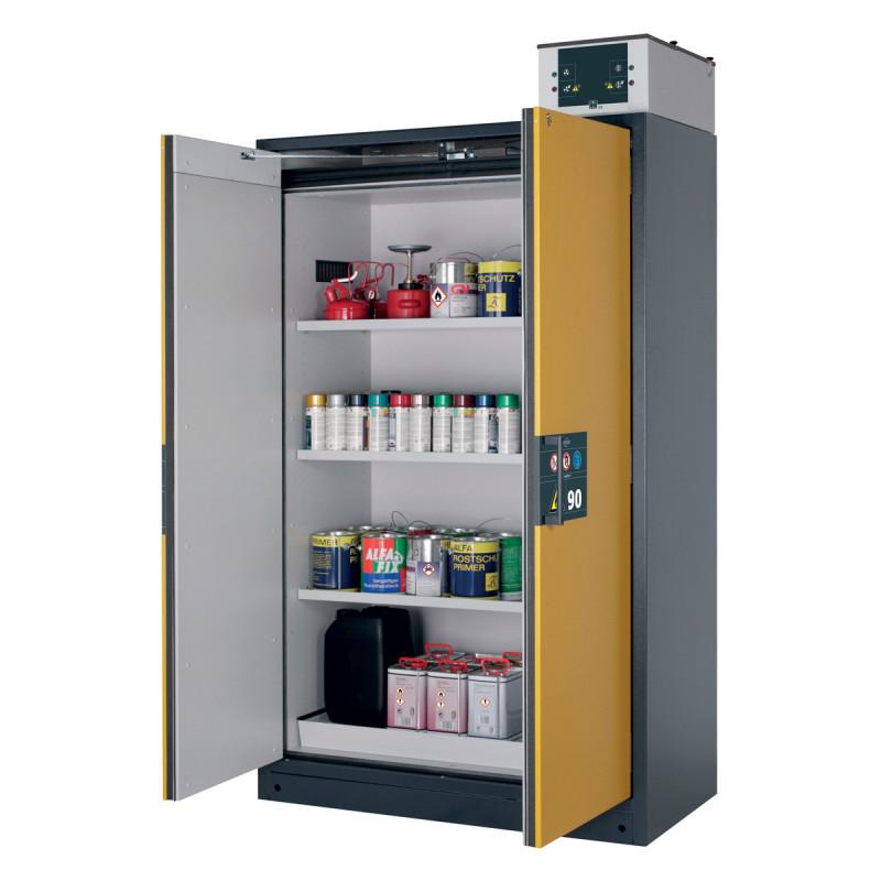 Armoire de sécurité coupe-feu 90 min avec fermeture automatique des portes_0