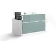Banque d'accueil HORIZON façade laqué brillant - Deskono_0