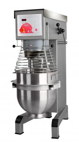 Batteur mélangeur professionnel 60 litres - écran plastique hygiénique - modèle bleu marine disponible_0