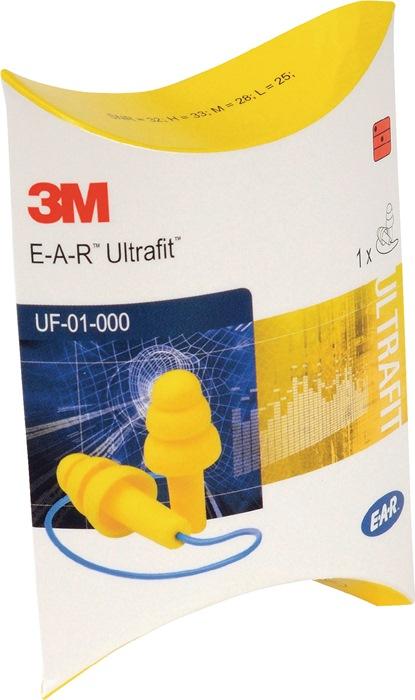 Bouchons d'oreilles antibruit E-A-R™ ULTRAFIT™ EN 352-2 - SNR 32 dB - 50 paires/carton - 3M_0