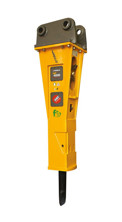 Brise-roches hydrauliques HP 4000 FS - Indeco - Pour excavatrices 23 à 42 tonnes - 2500 kg_0