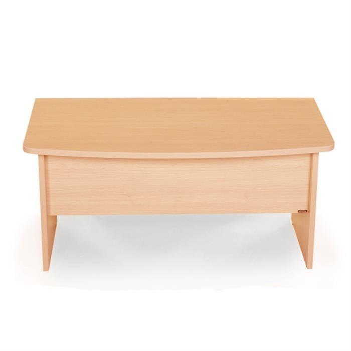 Bureau opérative ZETA - panneaux de particules - revêtement décoratif effet bois - 30 mm - densité 580 kg/m3_0