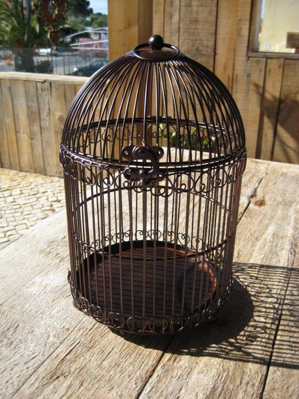 CAGE À OISEAU EN FER - MODÈLE MOYEN