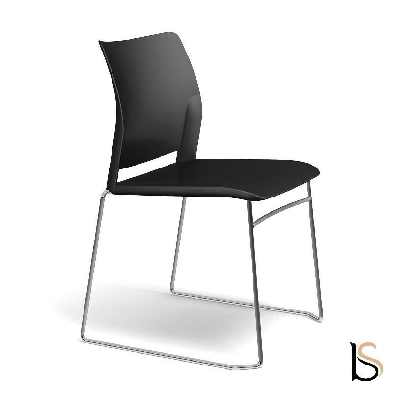 Chaise de conférence ADELA - Sokoa - Noir_1