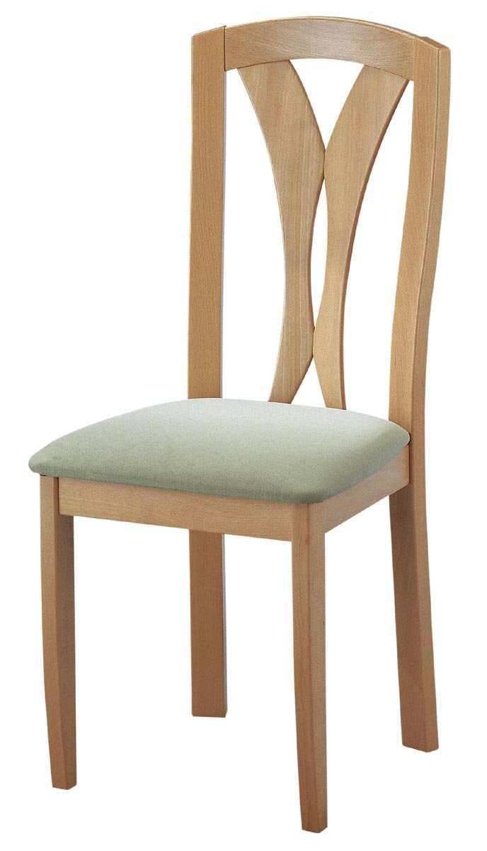 Chaise morgan en bois massif_0