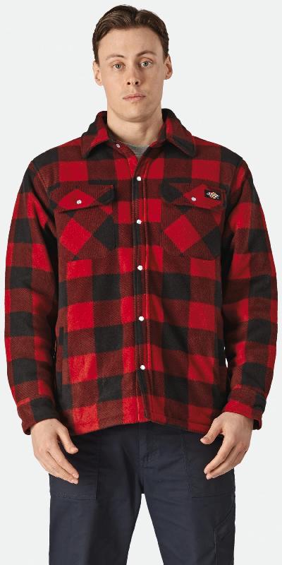 Chemise de travail Portland homme - réf: dk0a4xta - Dickies - polaire, doublée et matelassée_0