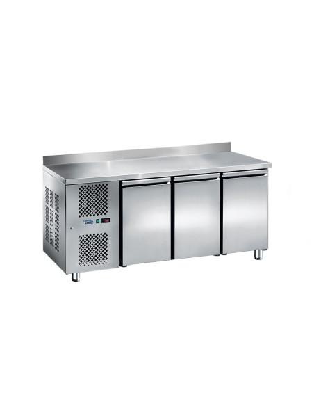 Desserte réfrigérée groupe gauche positive adossée 3 portes  Référence: TRG3P-GG_0