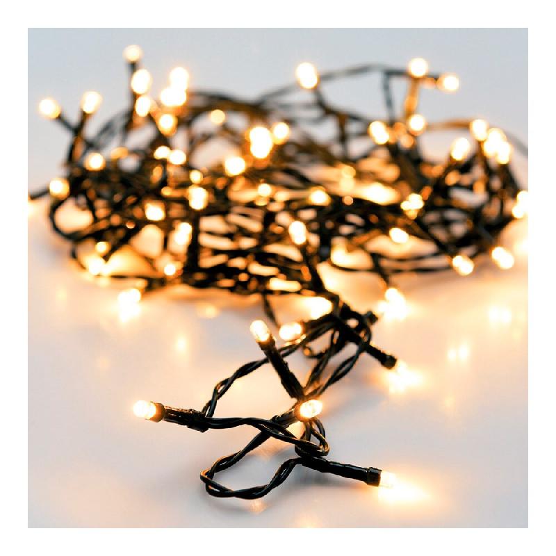 EDM Guirlande Multifonction 80 Leds Blanc Chaud 220V 13M Ip44 - multicolore multi-matériau 8719202259650_0
