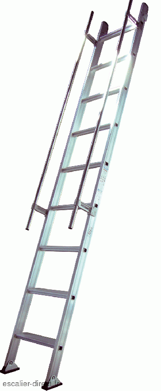 Escaliers droits - alu - largeur de 45cm_0