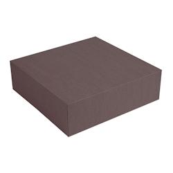 García de Pou Garcia de Pou 200 unités - Boîtes Patisseries Sans Fenêtre 'Thepack' 250 G/M2 16X16X8 Cm Chocolat Carton Ondulé Nano-Micro - marron_0