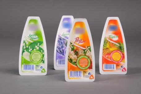 Gel senteur - désodorisant en cartons de 21 unités - parfums lavande, pin, pot pourri, marine_0
