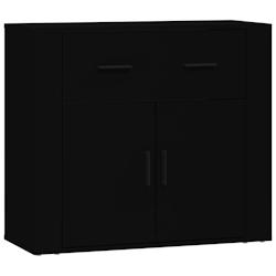Helloshop26 - Buffet bahut commode armoire meuble de rangement organisateur cuisine salle de séjour salon 80 x 33 x 70 cm bois 02_0036133 - 300021270_0