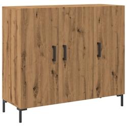 Helloshop26 - Buffet bahut commode armoire meuble de rangement organisateur cuisine salle de séjour salon artisanal 90 x 34 x 80 cm 02_0030823 - 3000_0