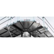 Lab - Plateforme de travail Meva - acier galvanisé, 240 et 340 cm de long, résistante et légère_1