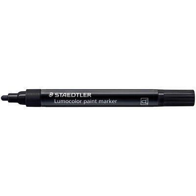 LOT DE 5 - MARQUEUR ACRYLIQUE PAINT MARKER LUMOCOLOR, NOIR