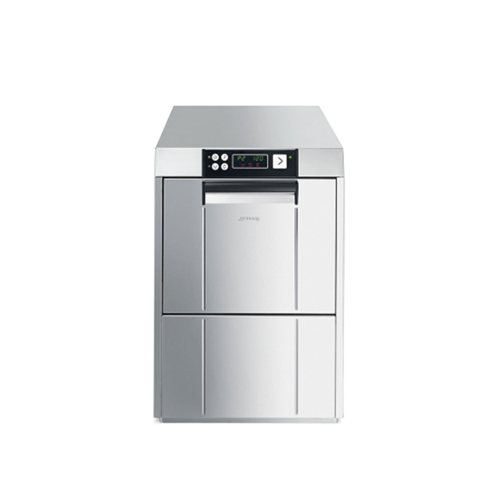 Pack lave-verres Topline SMEG - inox AISI 304 avec osmoseur, paniers supplémentaires et installation incluse_0