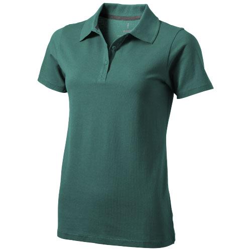Polo manches courtes pour femme Seller - 100% coton - 180 g/m² - Patte 3 boutons et col tricot plat_0