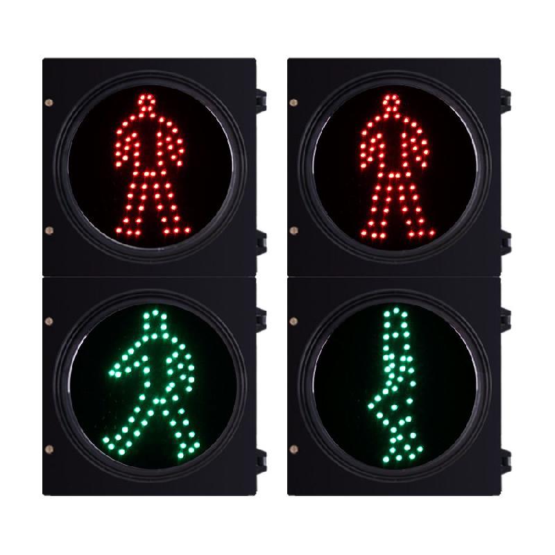 Feu de signalisation LED Rx300-3-zgsm-2 - Diamètre 300mm - Rouge et Vert - Pour la sécurité routière_0
