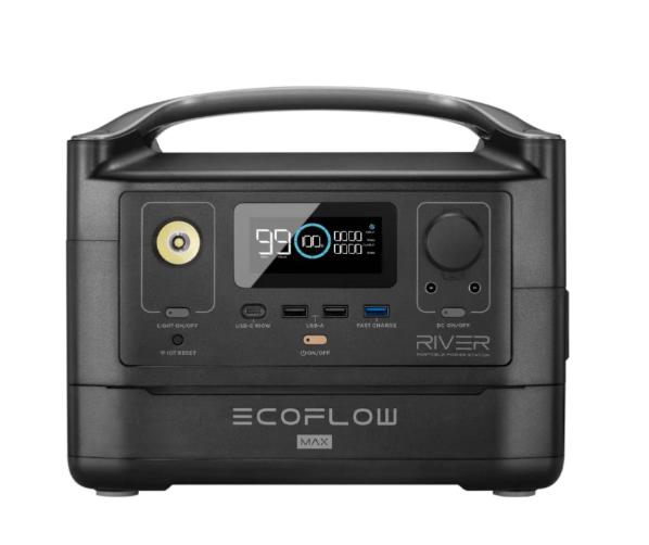 Station de charge portable 576wh 12v 230v ecoflow river max_0