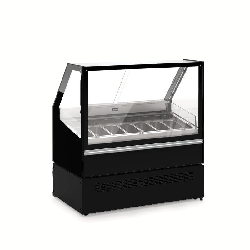 Vitrine réfrigérée crèmes glacées 7 ou 10 bacs 5 litres - Tensai - température -18° à -9°C - éclairage LED_0