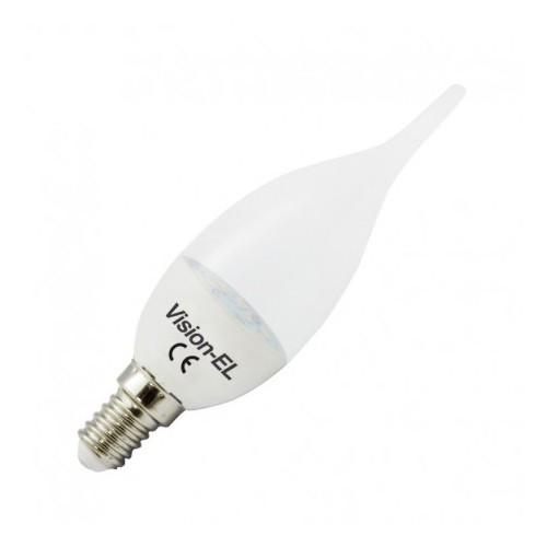 Ampoule led 6  watt flamme clair e14 3000°k non dim  ceramic_0