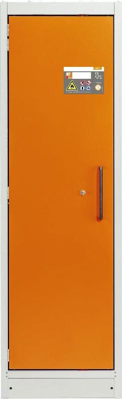 Armoire anti-feu PROline 6/20 F90 pour fûts, porte orange gauche - CEMO - 12035_0