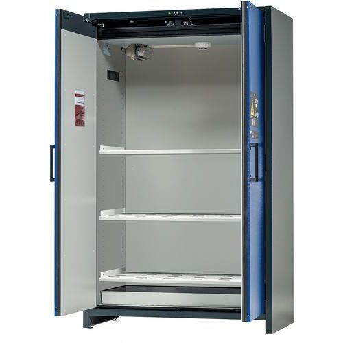 ARMOIRE DE STOCKAGE K2 - 3 ÉTAGÈRES 1 BAC RÉTENTION - 120 CM - ASECOS