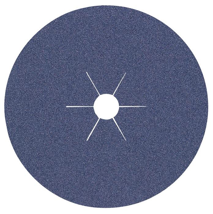 Disque en fibres CS 565 D. 115 mm granulation 60 INOX corindon zirconien KLINGSPOR_0