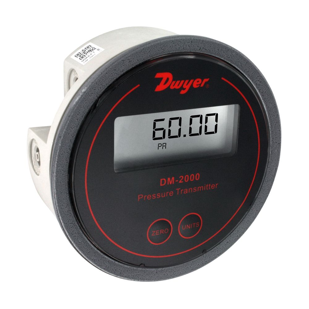 DM-2004-LCD - Manomètres différentiels Magnehelic - Échelles de 0 à 249 Pa - Transmetteur de pression avec afficheur LCD_0