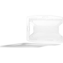 Durable Porte-cartes reXycle 54x85mm pour 2 cartes transparent UE=25 pièces - 895219_0