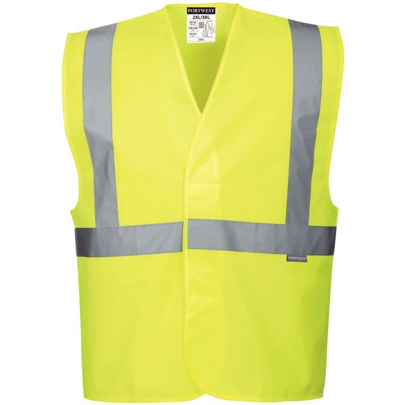 Gilet haute visibilite jaune l/xl - 245544_0