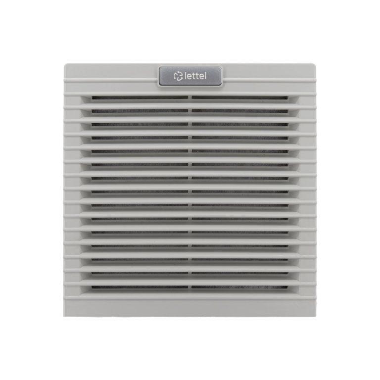 Grille de ventilation 204x204 et filtre pour armoire électrique - LETTEL - GTA-176-FF_0