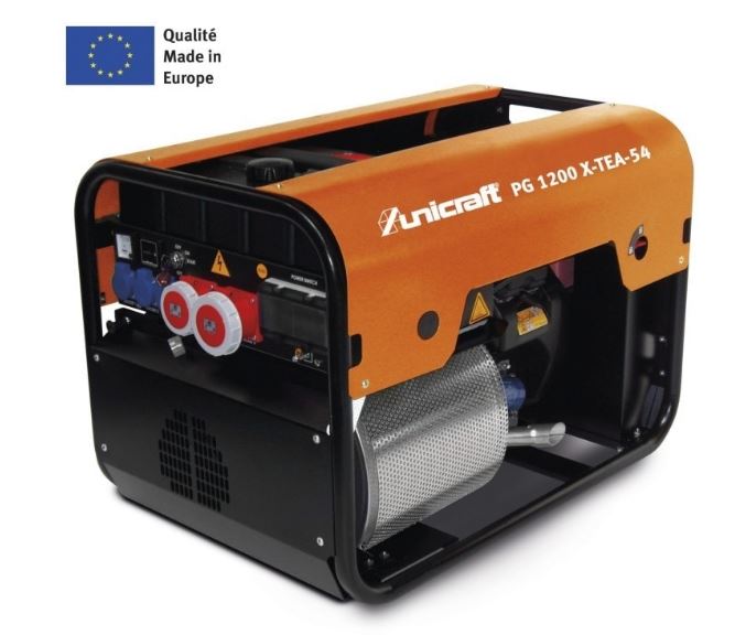 Groupe électrogène synchrone Unicraft PG 1200 X-TEA-54 - Moteur Honda - 24L - IP54_0