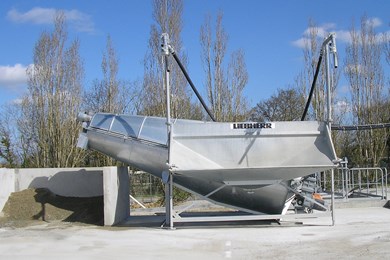 LRT 622 - Centrale de recyclage à béton Liebherr - Système à cuve avec capacité de lavage de 20 m³/h_0