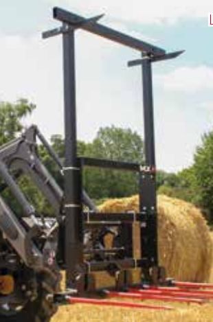 Manubal L6000 pique-bottes - Mailleux - 3 doigts flottants - 40 x 1000 mm - Largeur hors tout 1800 mm_0