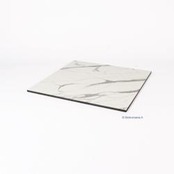 Plateau de table bistrot en marbre