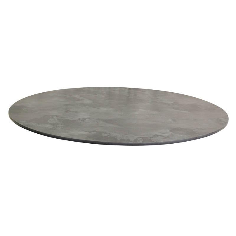 Plateau de table mesa ø110 - pierre de lave_0