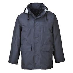 Portwest - Veste de travail TRAFIC CORPORATE Bleu Marine Taille L - Imperméable et certifiée CE_0