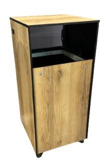 Poubelle de Ville HPL - Design Moderne, Résistante et Écologique - 70L_0