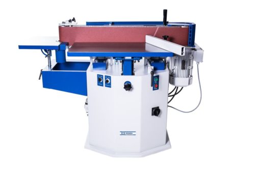 Rectifieuse de chants R1 - oscillation pneumatique - moteur 3 kW - bande abrasive 150 mm_0
