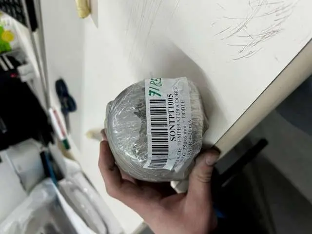 Sonde de température double pt100 inutilisée - référence                        :                         c7185_0