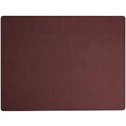 Stil Casa, ensemble de 12 sets de table unicolores, polyuréthane laminé cousu, 41xh. 31 cm, finition dollar couleur bordeaux. - TOV-D-BXD_0