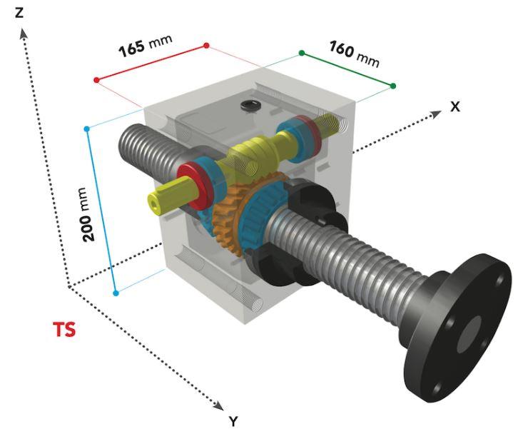 Vérins mécaniques à vis 10000kg_0