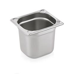 Bac GN 1/6 en Acier au nickel-chrome 2,4 L H 150 mm Was Germany - multi-matériau 7616 150_0