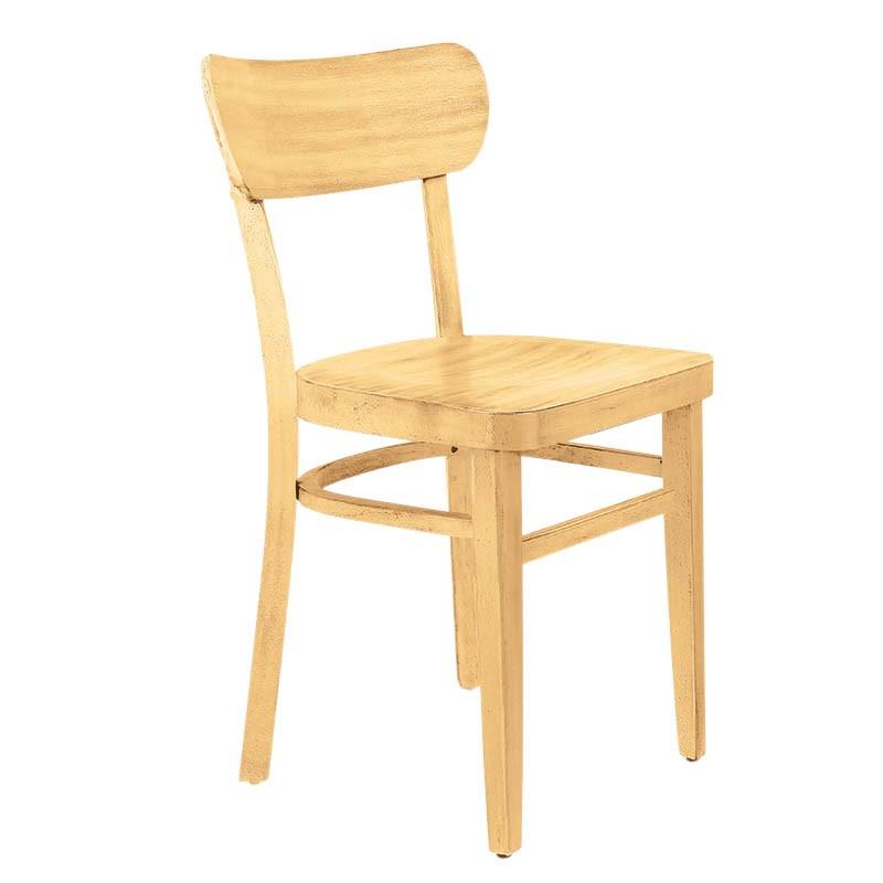 Chaise restaurant bois Bastia - NATUREL_0