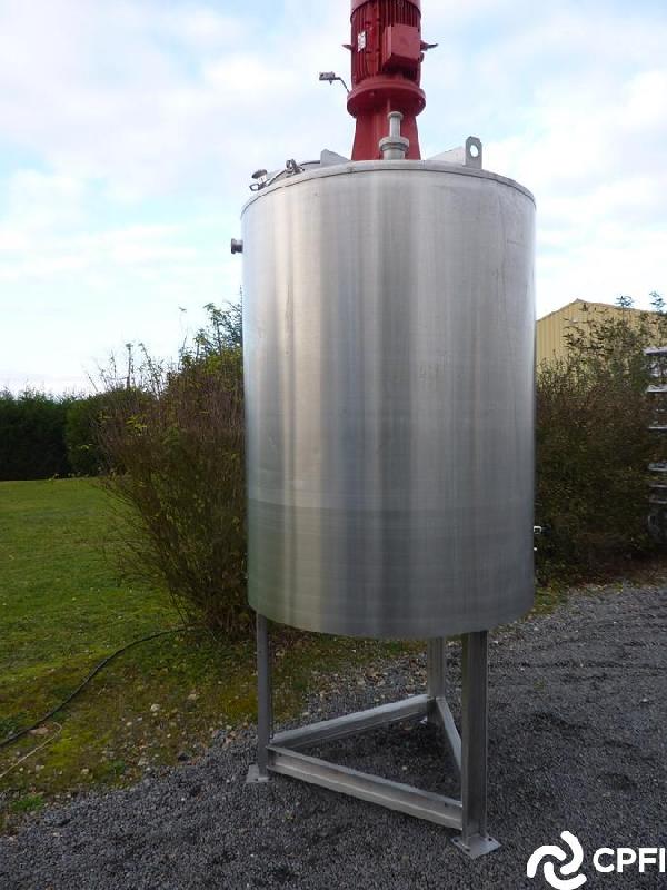 Cuve Pierre Guérin 1625 L - CUV274 - Inox 304L - Motoréducteur 11 kW_0